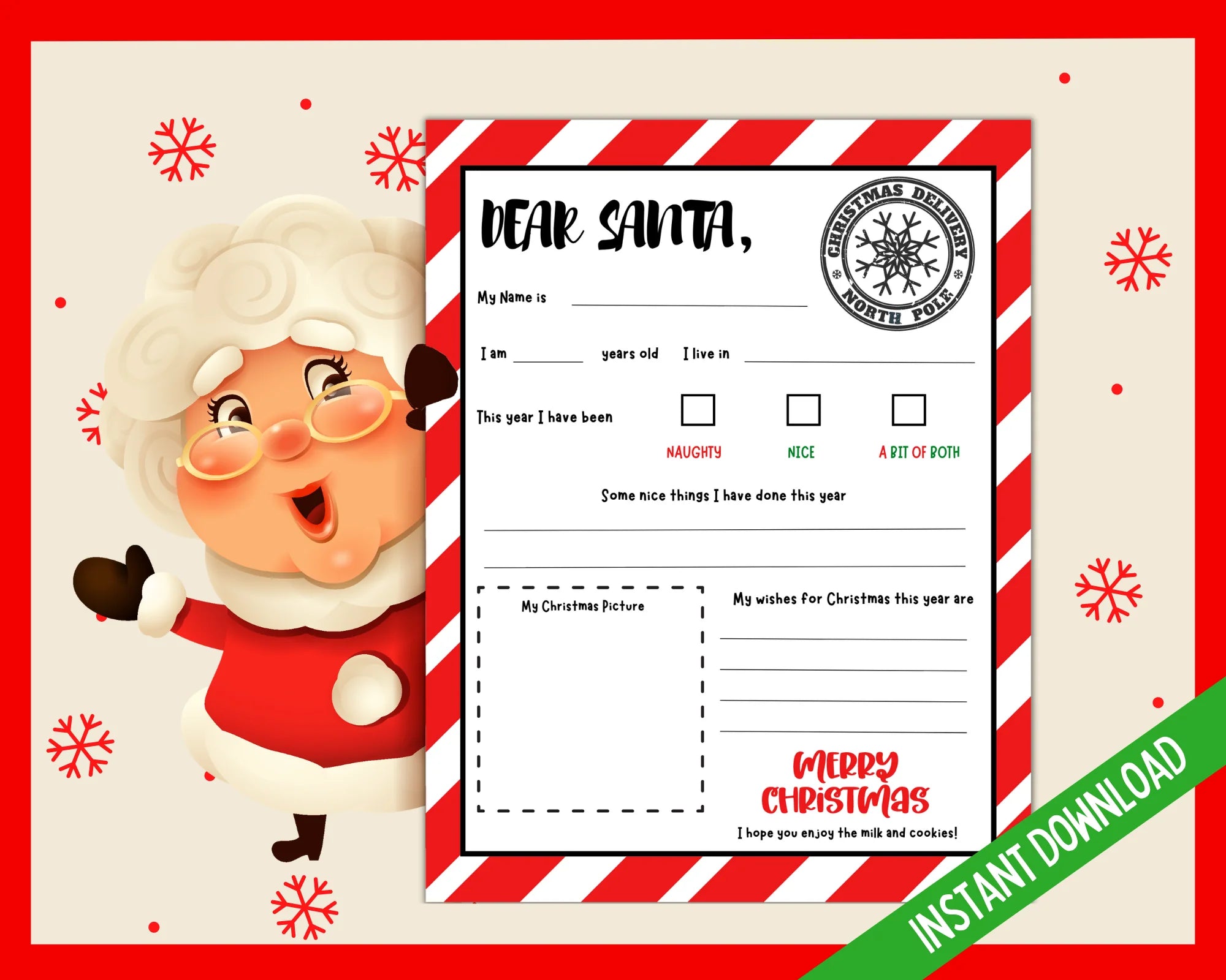 The Merry Game Night Bundle – 10 Printable Christmas Party Games (Digital Download)