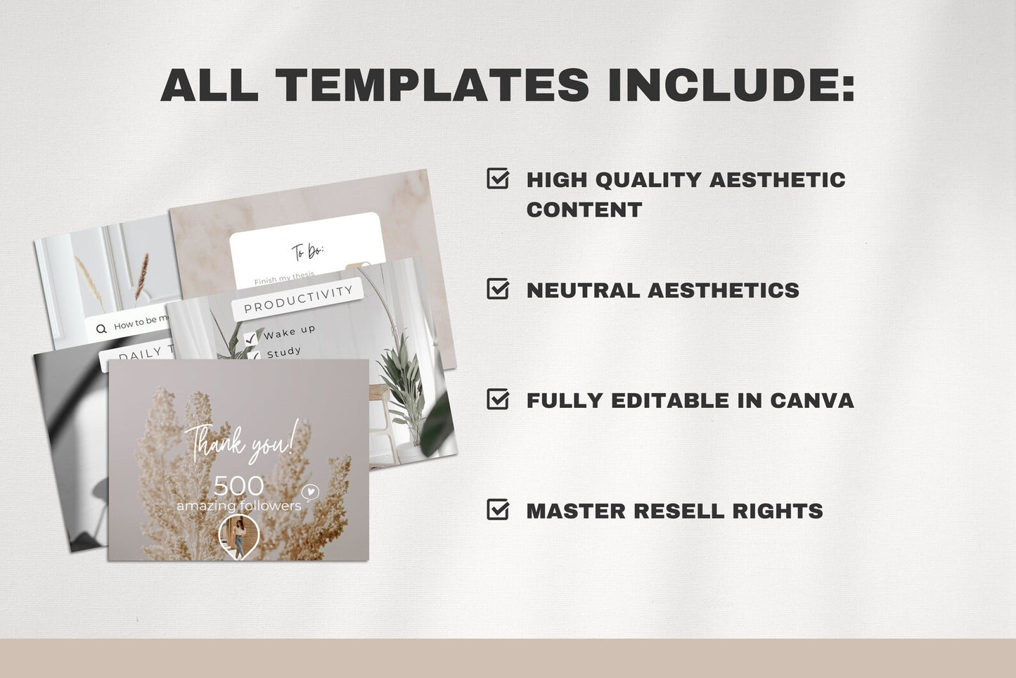 Over 150 Faceless Aesthetic Videos, Stories, Posts, Faceless Instagram Story Templates