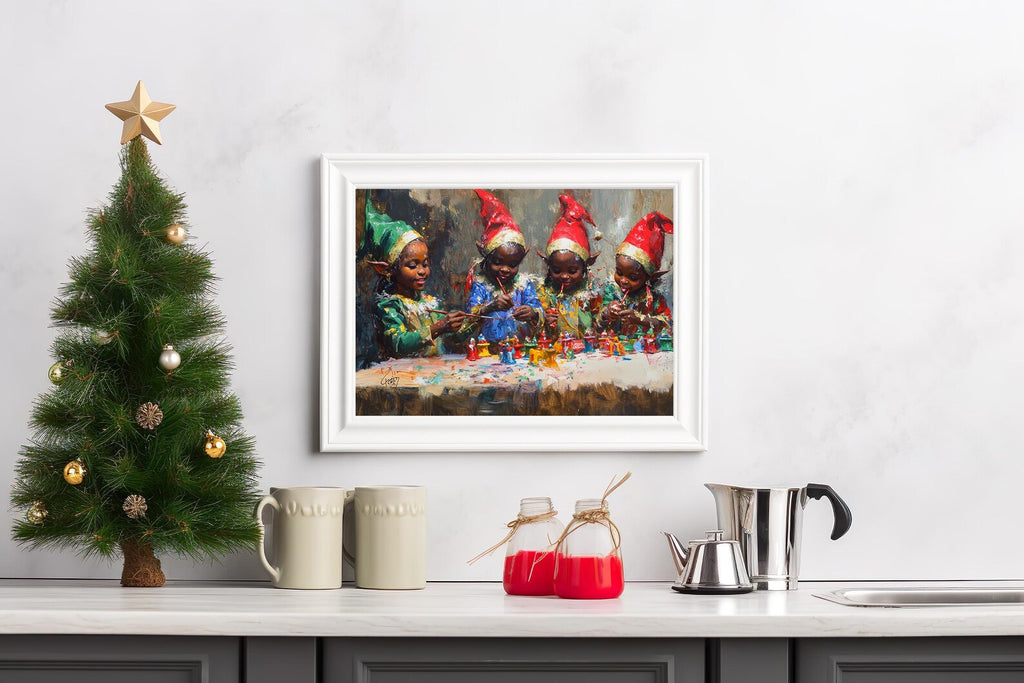 The Soul of Christmas Collection – 100 Printable African American Holiday Art Designs