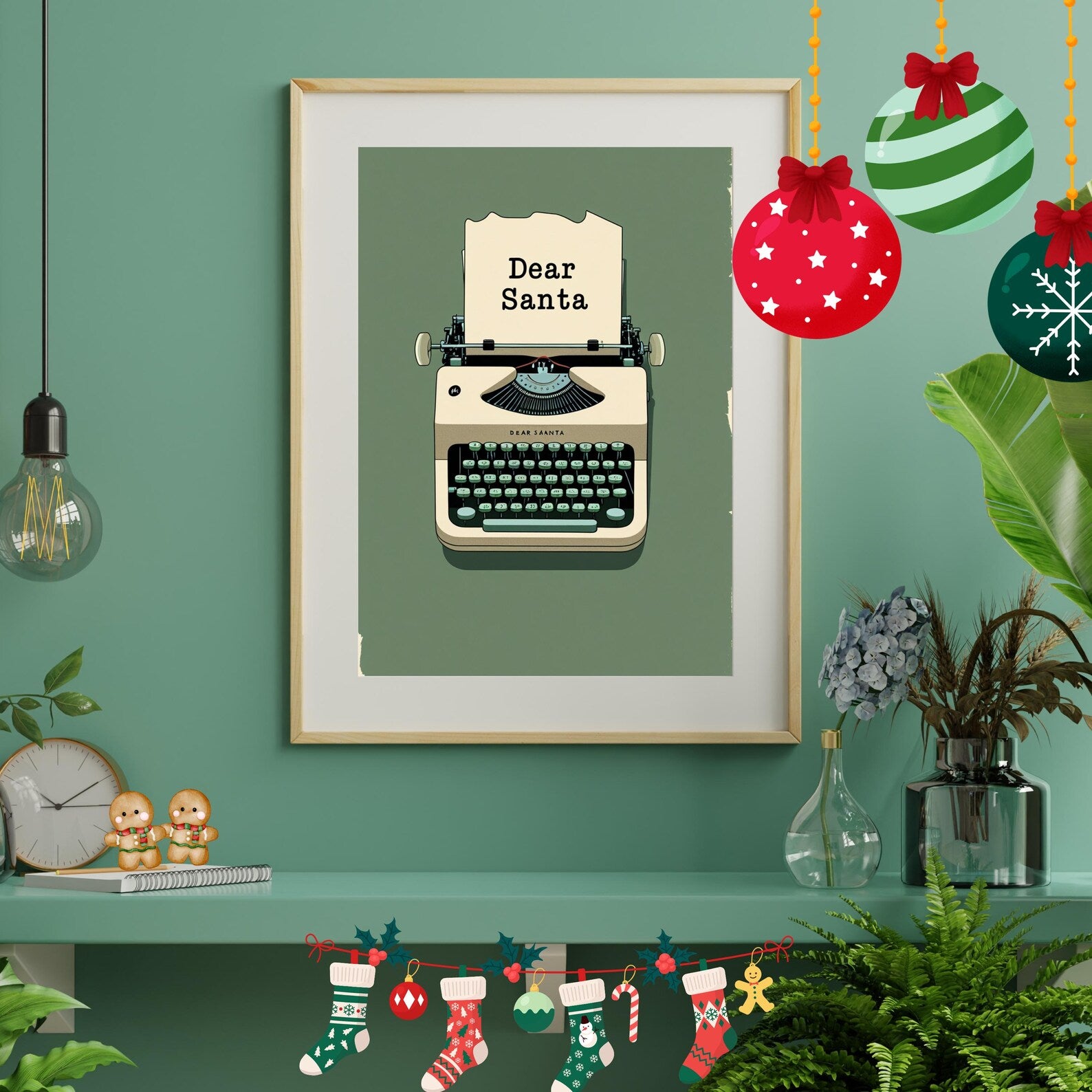 The Whimsical Holiday Gallery – 100 Printable Christmas Art Designs