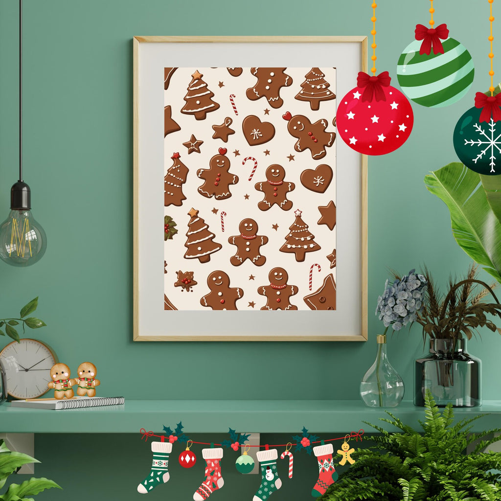 The Whimsical Holiday Gallery – 100 Printable Christmas Art Designs