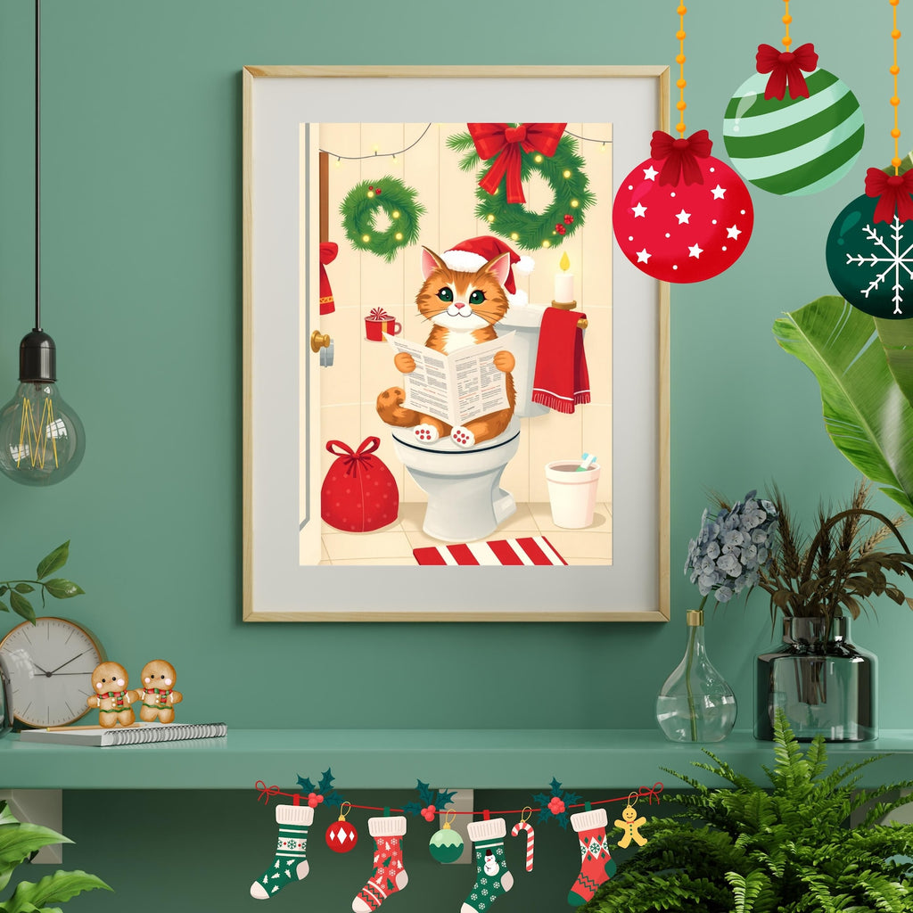 The Whimsical Holiday Gallery – 100 Printable Christmas Art Designs