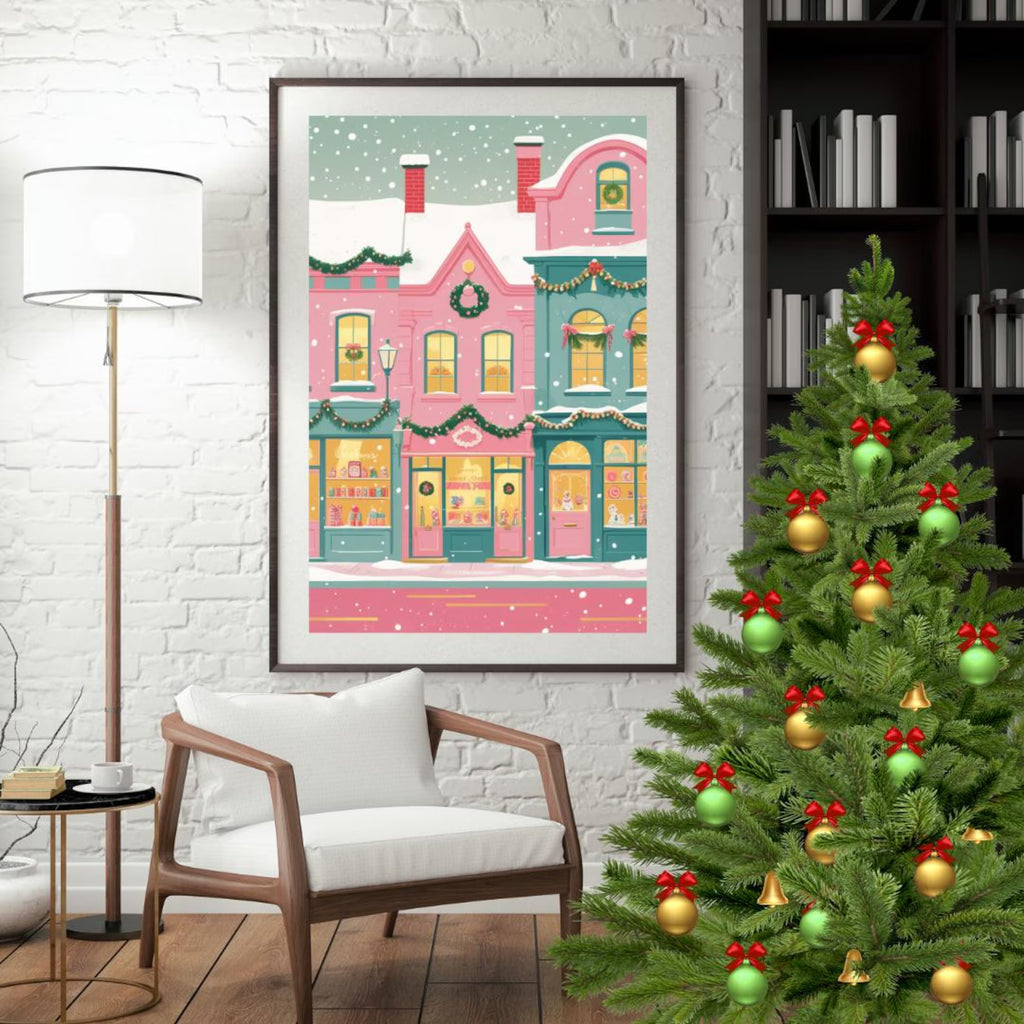 The Whimsical Holiday Gallery – 100 Printable Christmas Art Designs