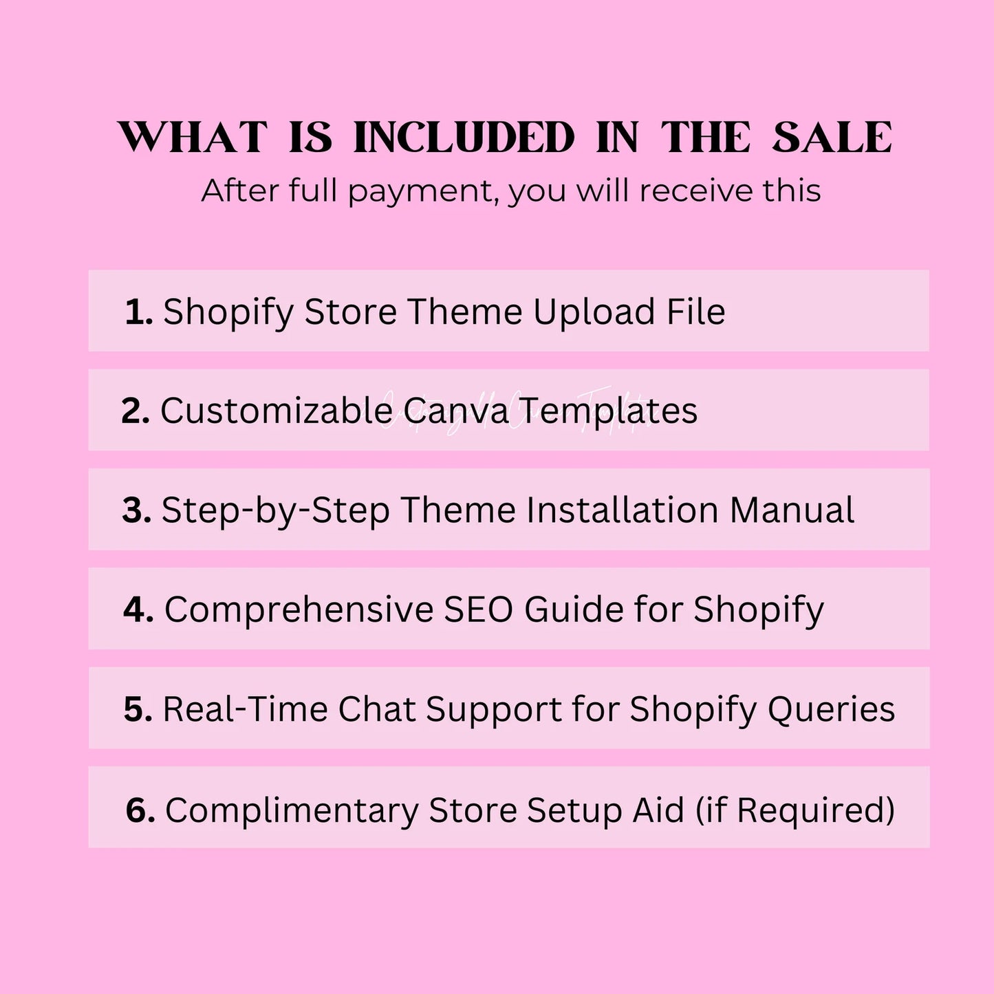 Pink Luxe Store Kit 2.0 – Shopify Theme in Hot Pink & Blush with 30 Resell-Ready Digital Products + Editable Canva Banners