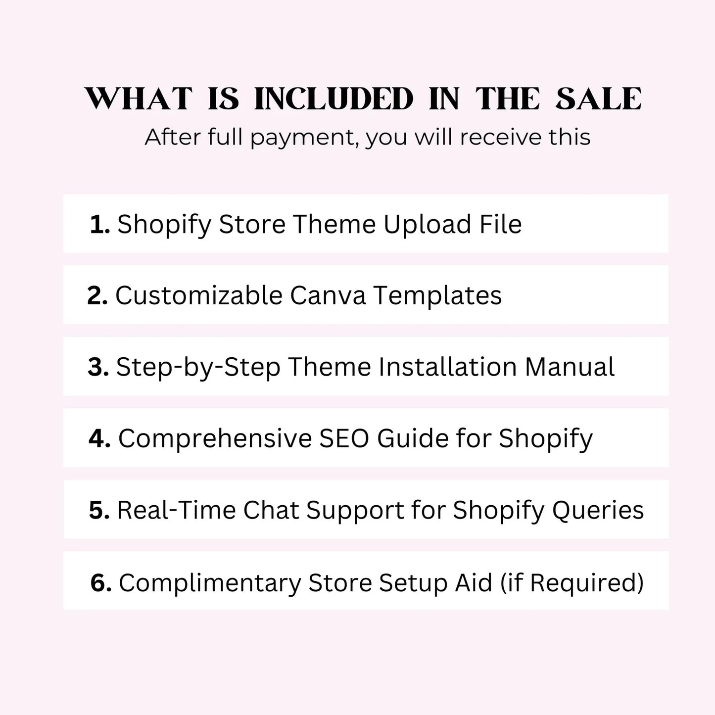 Pink Shopify Template with 30 Revenue-Ready Digital Products + Editable Canva Banners