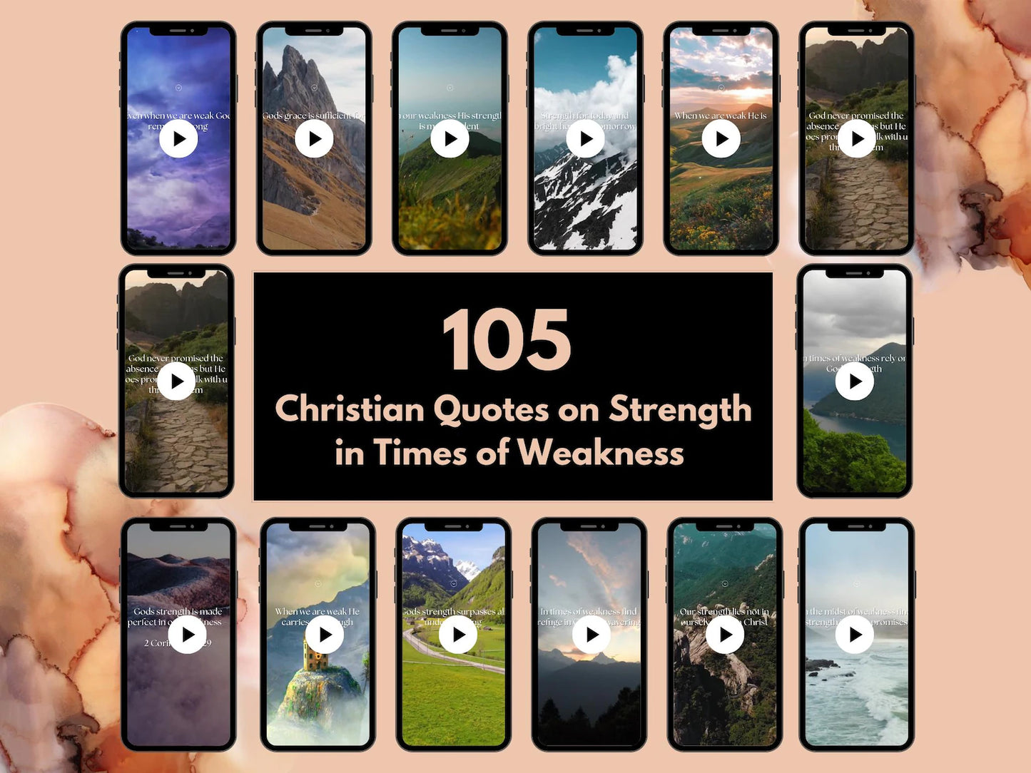 Faceless Christian Reels Templates