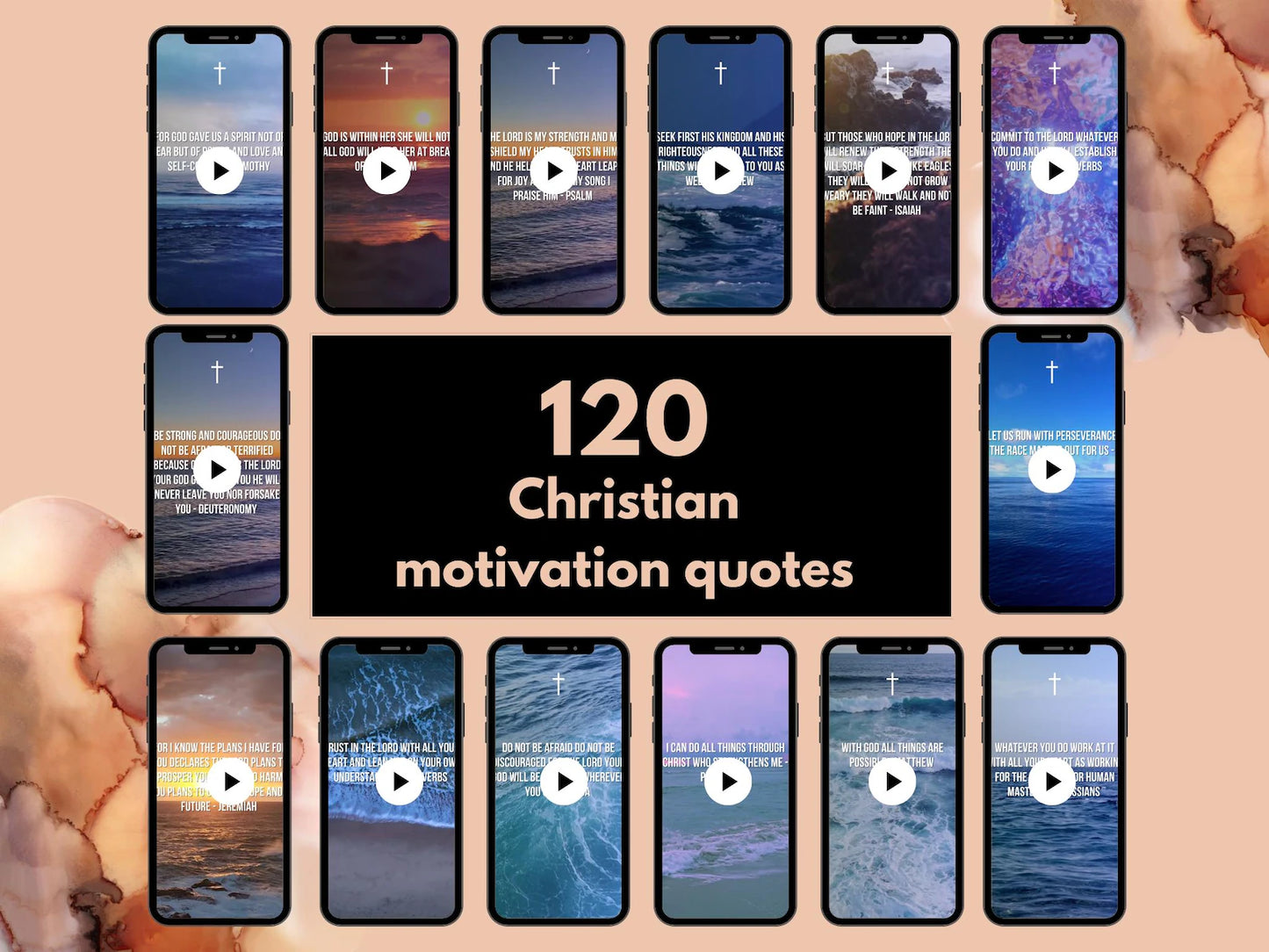 Faceless Christian Reels Templates