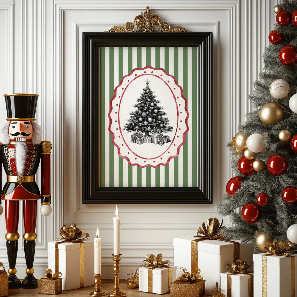 The North Pole Prints – 12 Festive Holiday Wall Art Designs