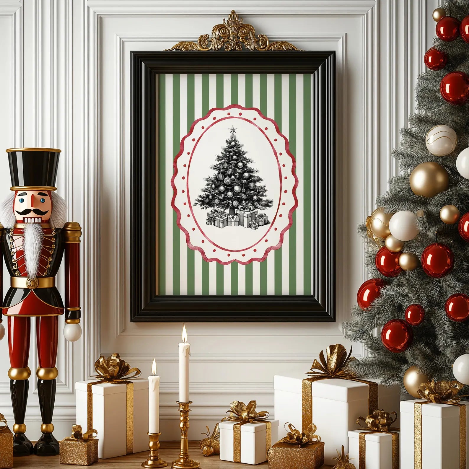 The North Pole Prints – 12 Festive Holiday Wall Art Designs