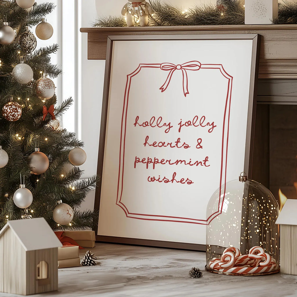 The North Pole Prints – 12 Festive Holiday Wall Art Designs