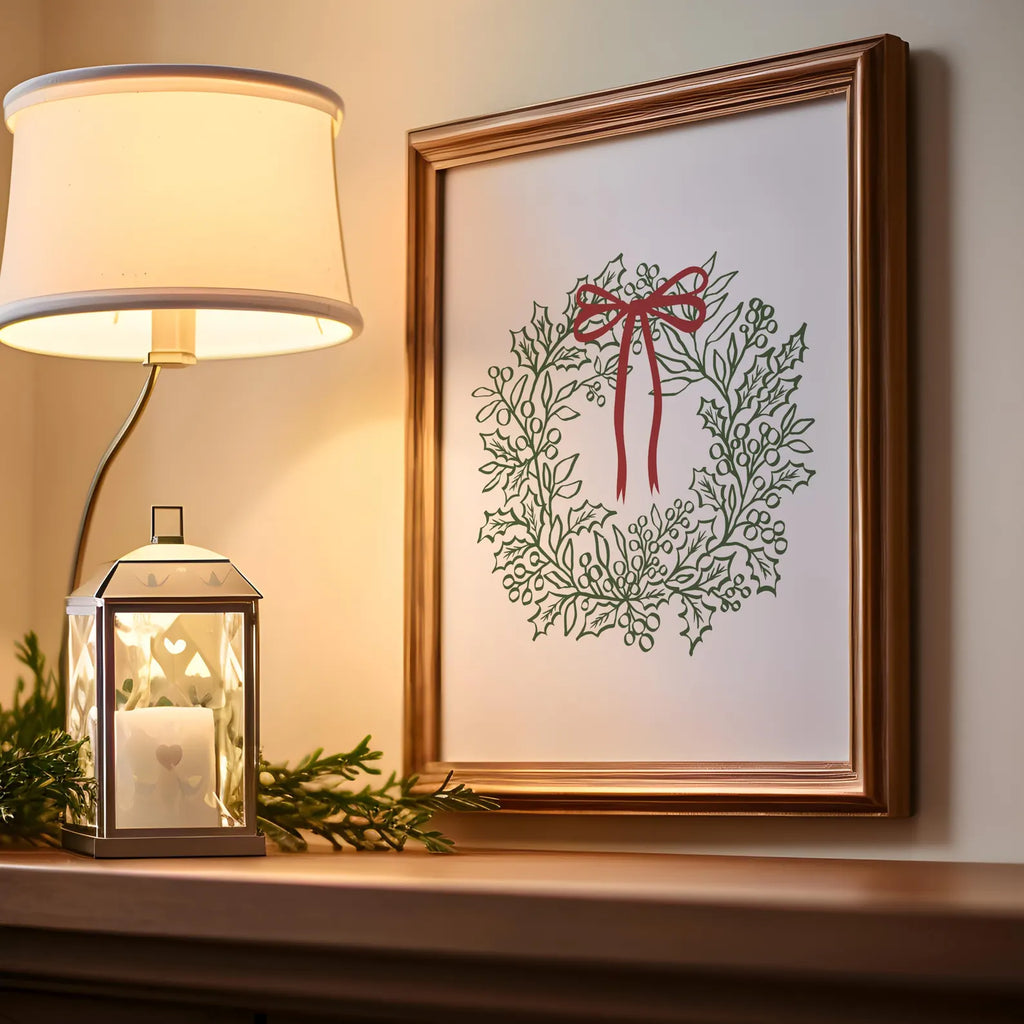 The North Pole Prints – 12 Festive Holiday Wall Art Designs