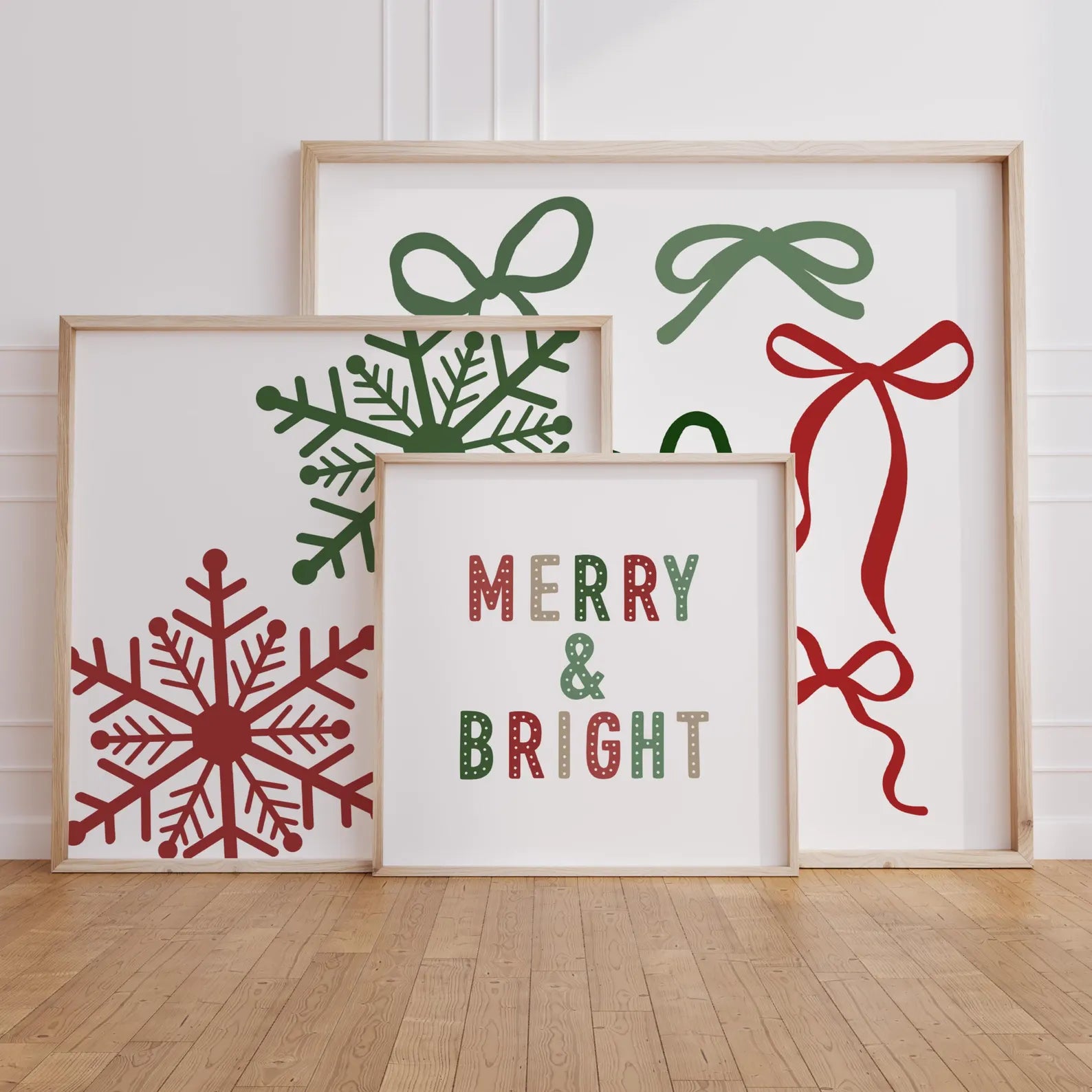 The North Pole Prints – 12 Festive Holiday Wall Art Designs